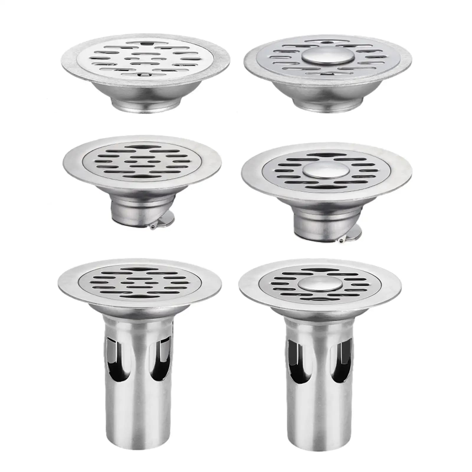 Floor Drain Core 10cm Anti Backflow Underground Effective Sewer Core for Bathroom Shower Kitchen Sink Shower Laundry Basement