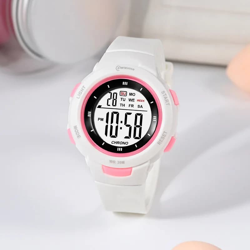 Children's watches, holiday gifts, fashionable luminous waterproof watches, male and female student electronic watches CE49