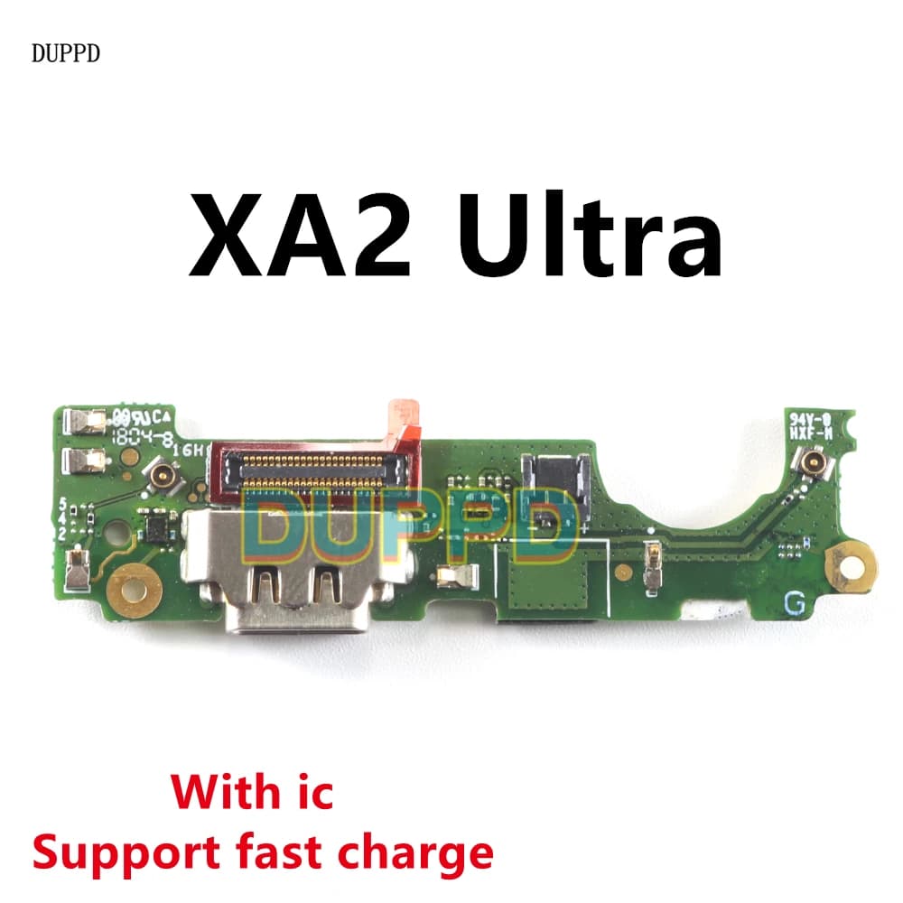 USB Charging Port Charger Dock Connector Microphone Mic Flex Cable Circuit Board For SONY Xperia XA2 Ultra