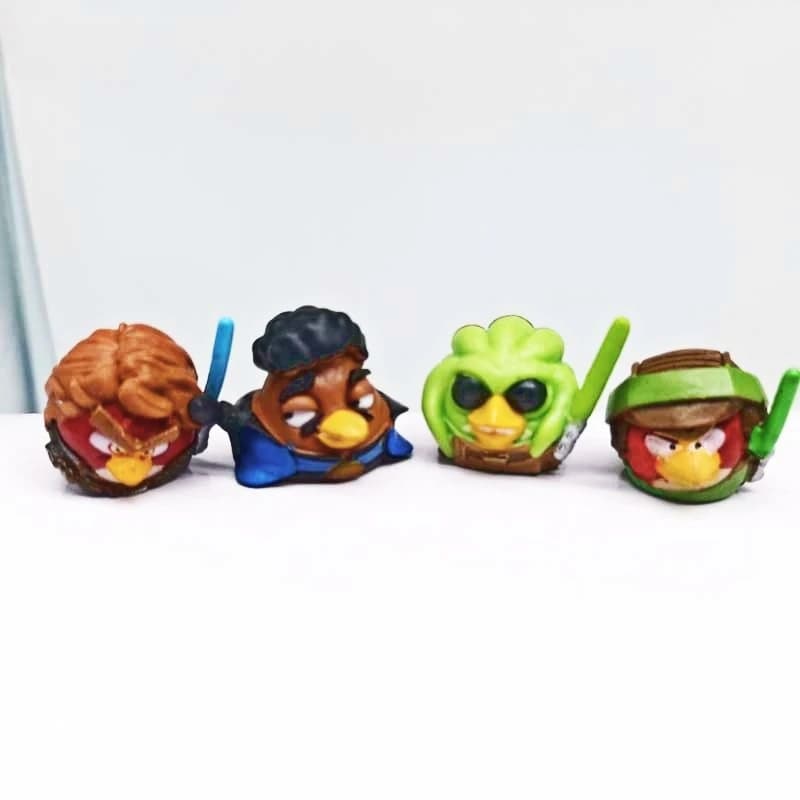 Original Angrys Figurine Anime Little Bird COS Star Wars Cute Models Variety Styles Action Figures Alloy Car Toys for Kids Gift