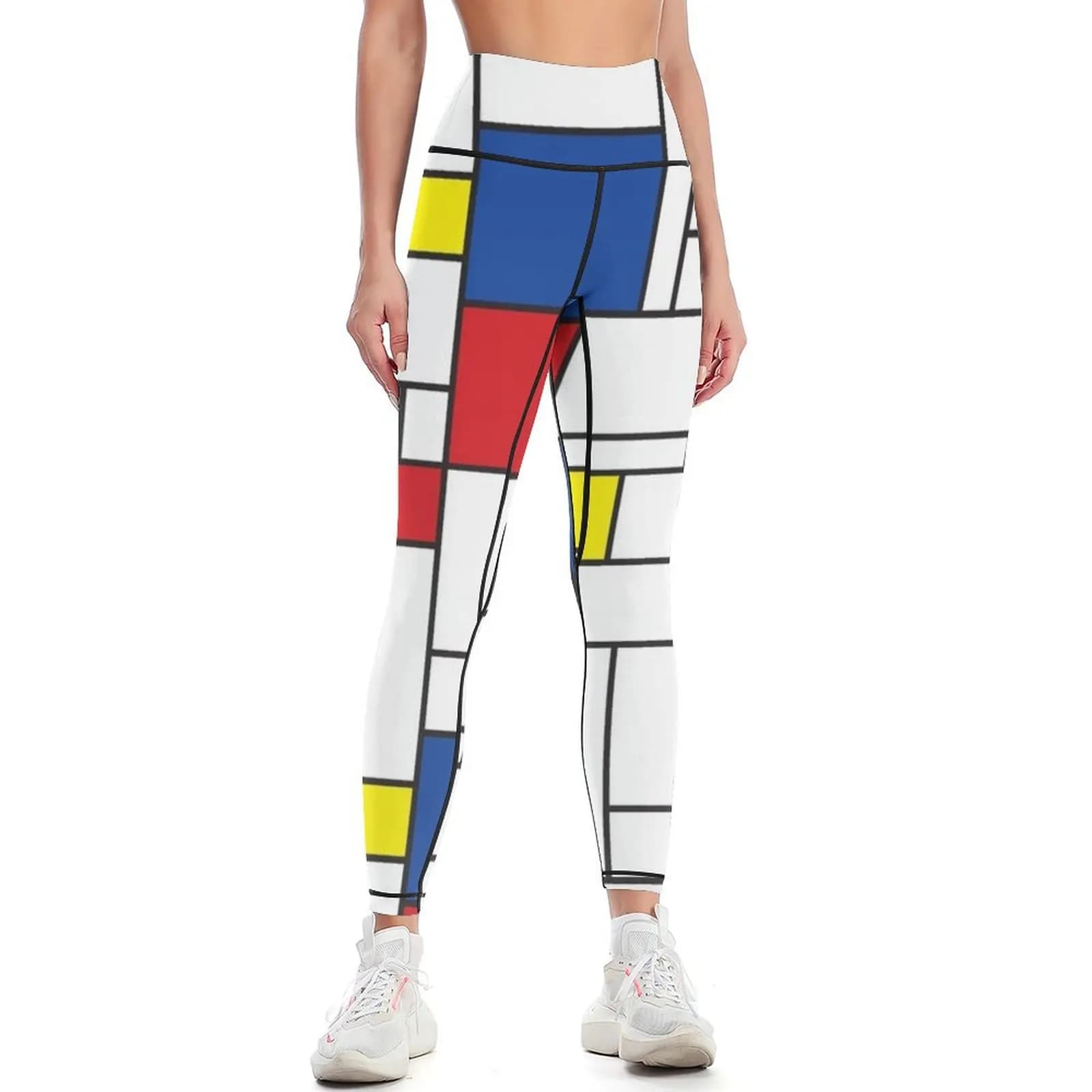 Mondrian Minimalist De Stijl Modern Art II ? fatfatin Leggings Leginsy push up Women sportwear sport legging Womens Leggings