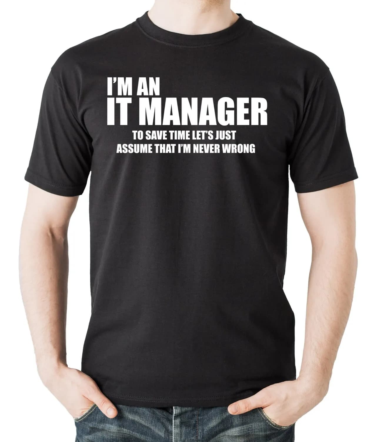 I Am An It Manager T Shirt For Occupation Profession