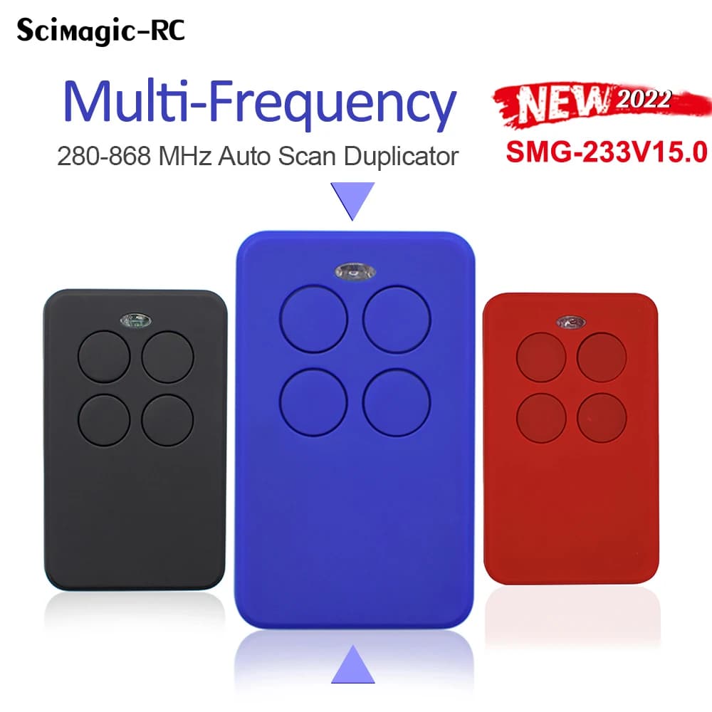 Universal Multi-frequency 280MHz-868MHz Remote Control Duplicator For Rolling Code and Fixed Code Cloner