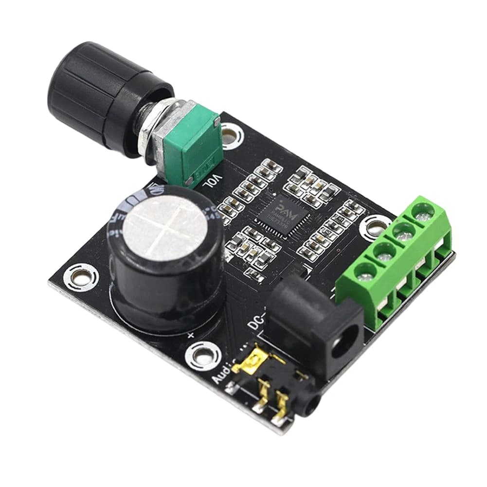 PAM8610 Digital Power Amp Board Class D Dual Power Audio Amplifier with Delay Dual Channel Multiple Protection Audio Accessories