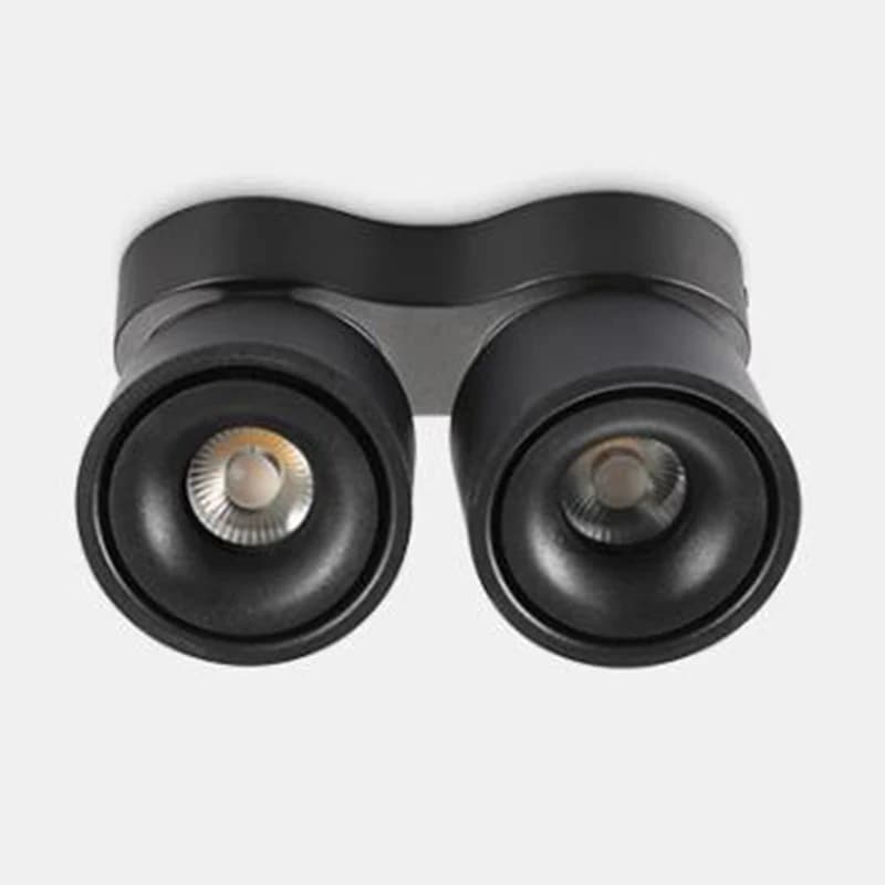 Round Ball Ceiling Lamp Adjustable Rotating Spotlight Clothing Household 15W 30W 60W COB LED RA90 Bright Downlights