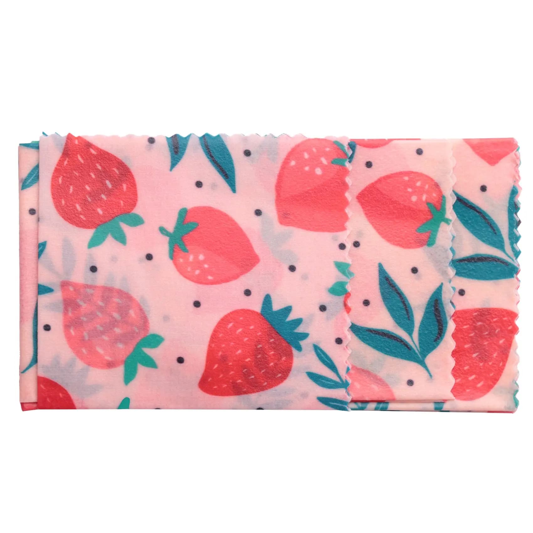 1Set Reusable Beeswax Cloth Wrap Food Fresh Bag Lid Jungle Party Bees Wax Wrap for Sandwich Cheese