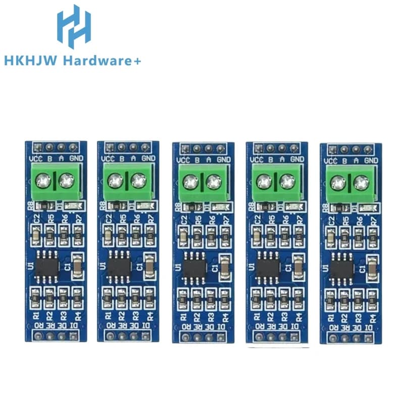 MAX485 Module RS-485 TTL Turn To RS485 MAX485CSA Converter Module For Arduino Microcontroller MCU Development Accessories