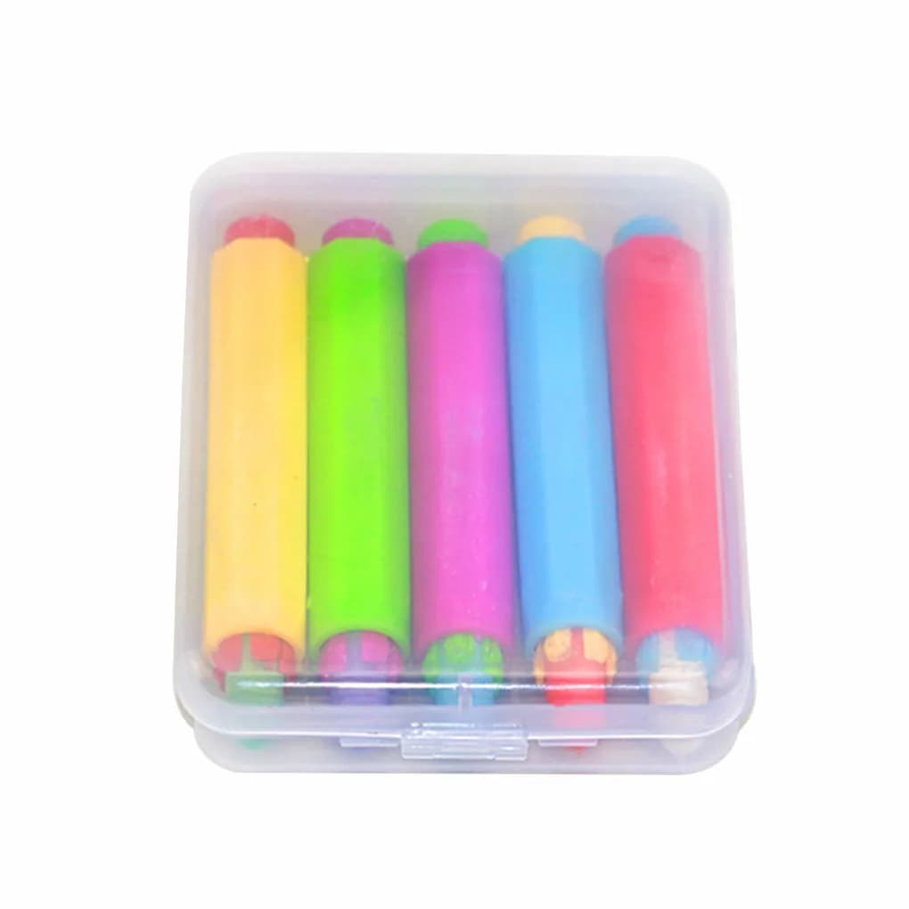 5pcs Chalk Holder Stable Small Size Fixator Holders School Accessories Classroom Blackboard Chalks Clip Fixing Device