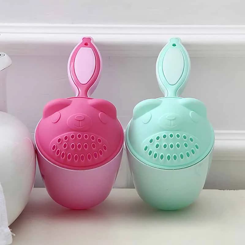 Baby Bathroom Shower Kettle Shampoo Cup Multi-functional Toy for Playing with Water Bathroom Shampoo Cup Toy