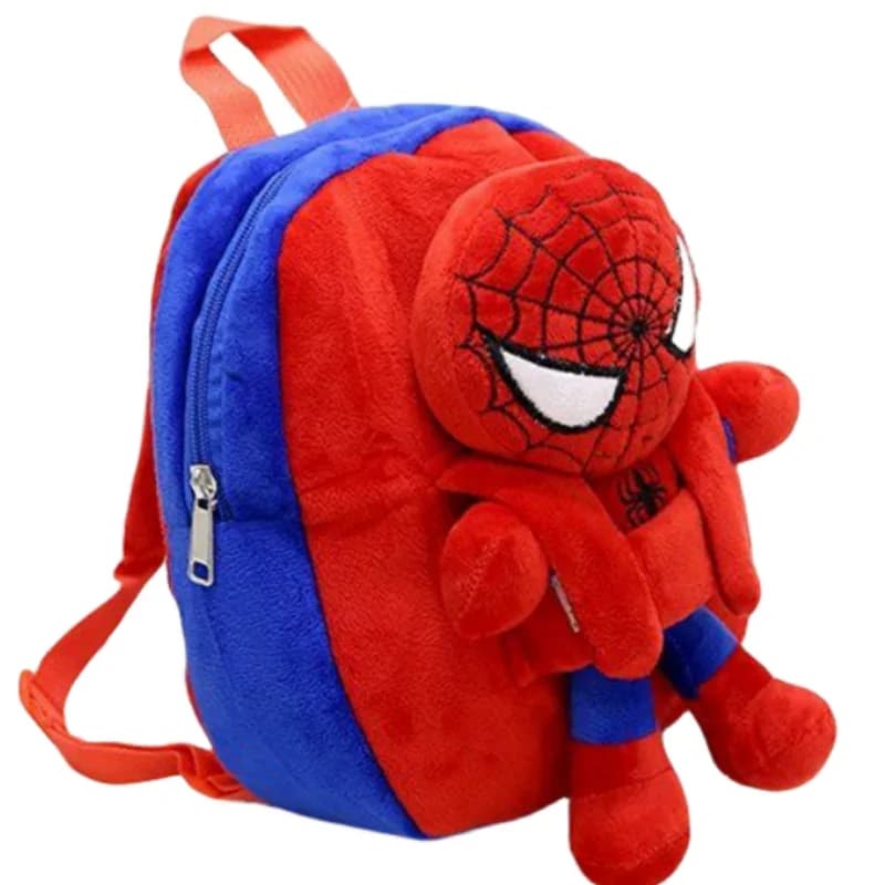 Marvel Series  Cartoon Anime Fashion Personality Plush Toy Children Leisure Cute Kindergarten Backpack Holiday Gift