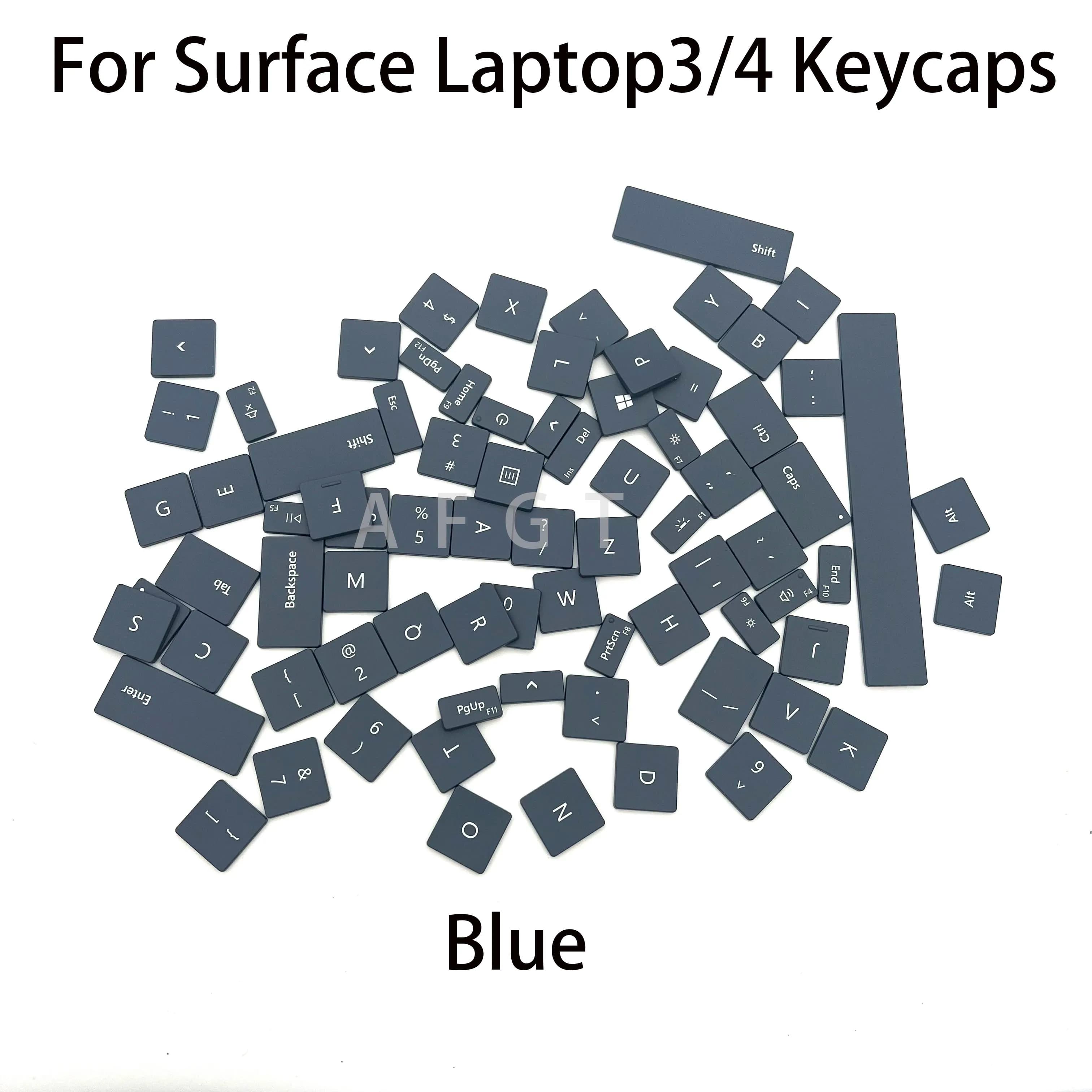 Original For Surface laptop3 laptop4 Key Cap Keyboard Cap 1868 1867 1873 1951 1958 Complete Set Of Keycaps Blue US