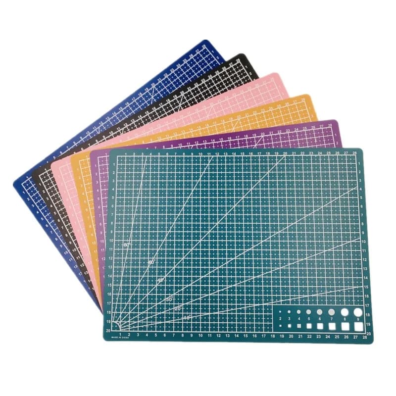 New A4 Double Side Craft Cutting Mat Cutting Board Sewing Pad Artist Carving Tools Handmade Crafts DIY Props 6 Colors