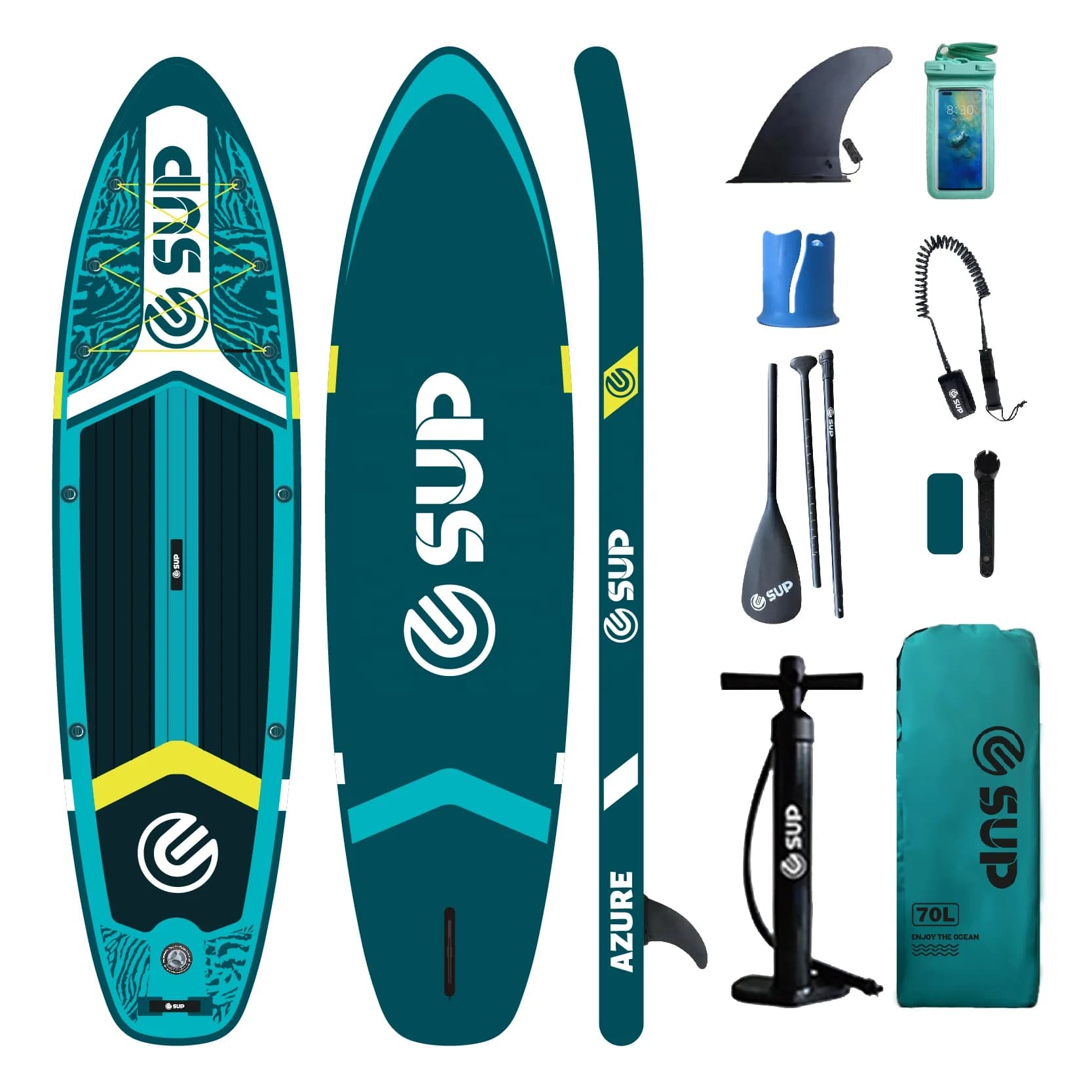E SUP The latest new water sports inflatable standing paddle board sea surfboard