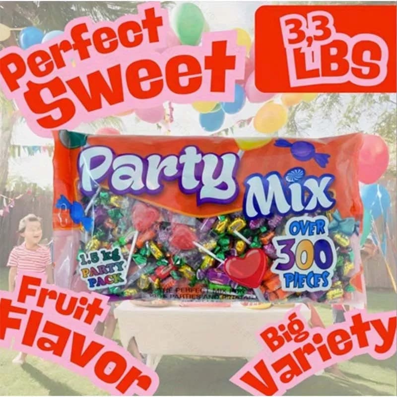 Party Mix Candy 3.3lb*1 Pack