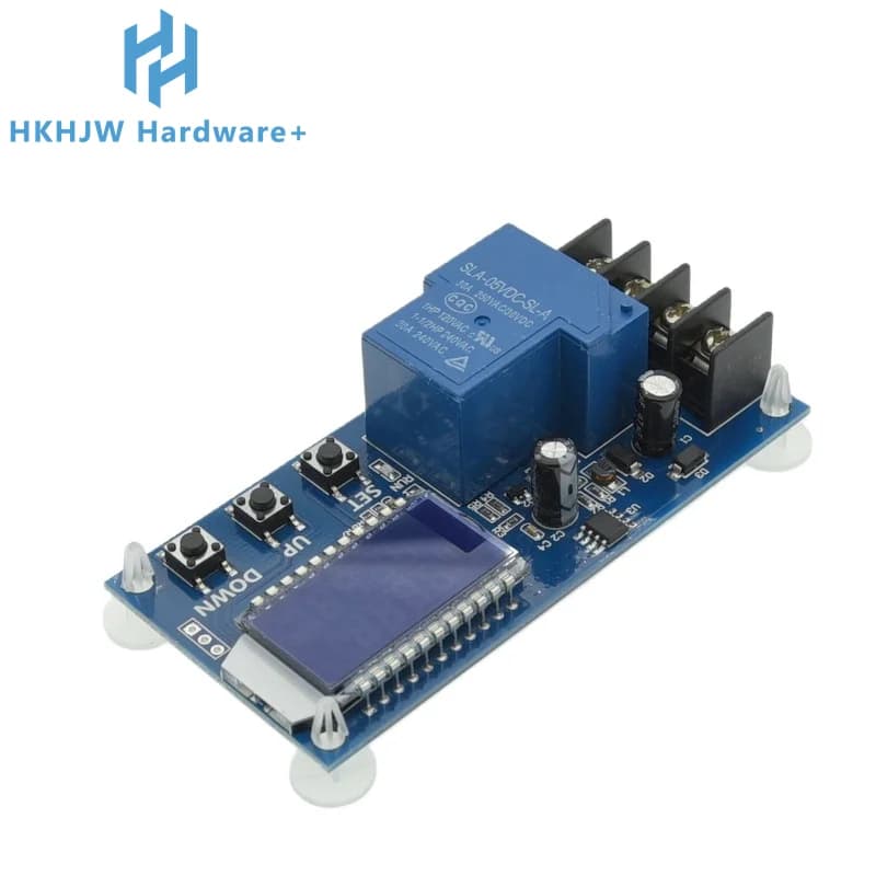 DC 6-60v 30A Storage Battery Charging Control Module Protection Board Charger Time Switch LCD Display XY-L30A