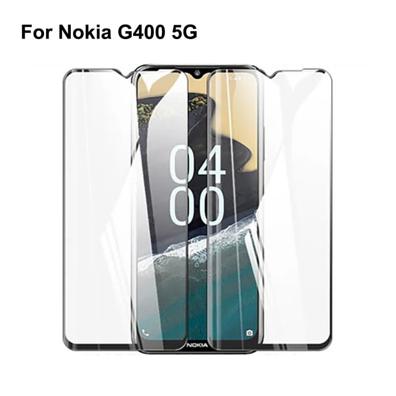 2PCs Ultra-Thin screen protector Tempered Glass For Nokia G400 5G full Screen protective For Nokia G 400 5G Protection