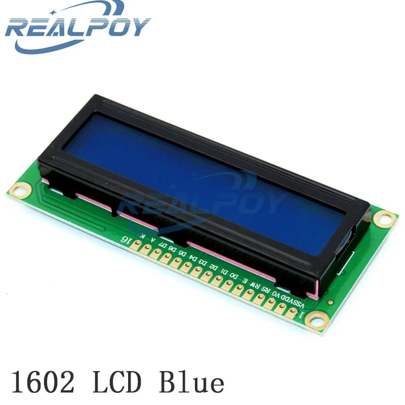 LCD1602 1602 LCD Module Blue / Yellow Green Screen 16x2 Character LCD Display PCF8574T PCF8574 IIC I2C Interface 5V for arduino