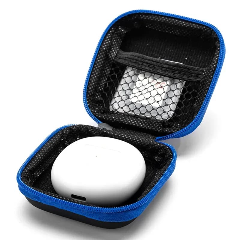 Portable Shockproof Headphone Case Earphone Bag Headset Storage Bag Hard Shell Earphone Accessories memory Card USB Cable