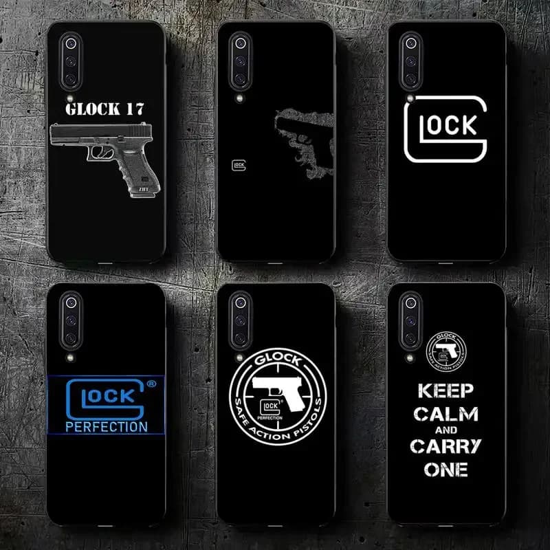 Glock Handgun Phone Case For Samsung Galaxy A02 A12 A13 A22 A32 A41 A51 A53 A71 A73 Shell