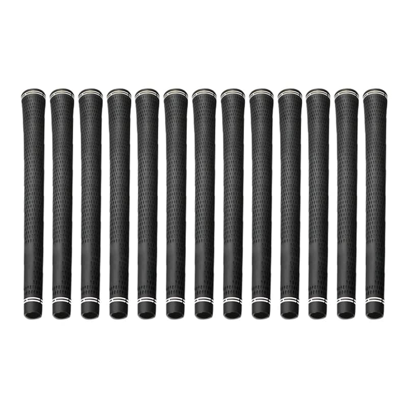 13PCS Golf Grip Classic Pattern Standard Natural Rubber