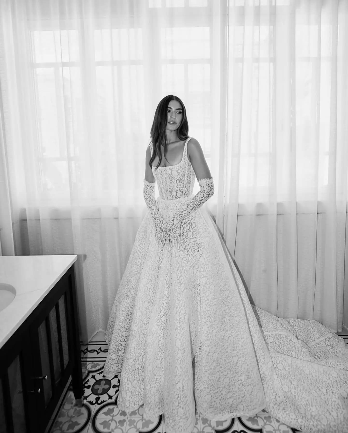 Lace Wedding Dress Mangas Desmontables Novia Ball Gown Vestidos De Vintage Princesas Novias Boda Civil Sencillo Elegantes Bodas