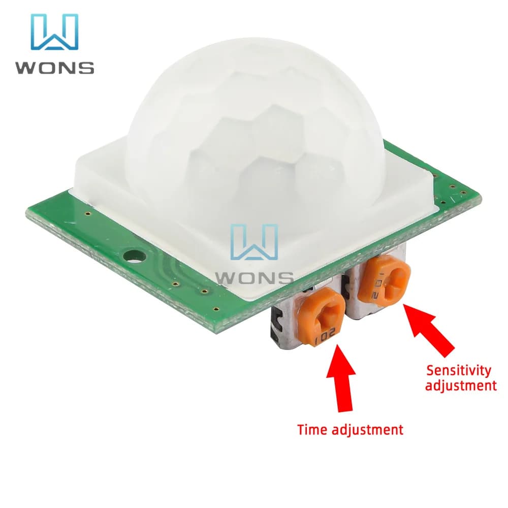 HC-SR501 HC SR501 NEW Adjust Infrared IR PIR Motion Sensor Detector Module Security Motion Switch Board 3-30V 5V 12V 24V