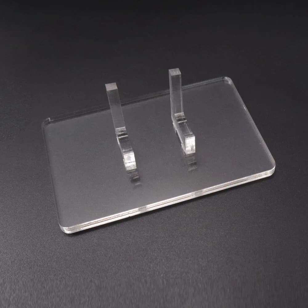 Transparent Clear White Display Stand Acrylic For Game Boy Micro Console GBM