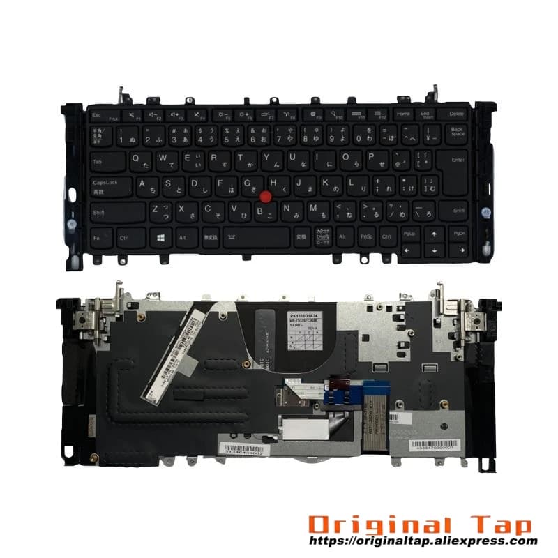 JP Japanese Backlit Keyboard for Lenovo Thinkpad S1 Yoga 12 04Y2651 04Y2947 00PA815 00PA873