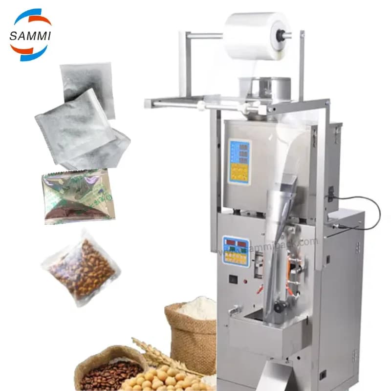 Multi-function Small Sachets Spice Powder Grain Filling Weight Packing Machine, Tea Bag Coffee Automatic Packaging Machine