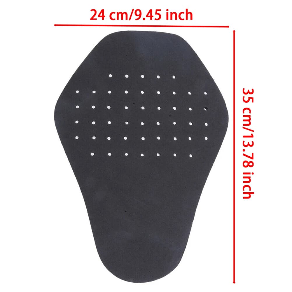 1pc Motorcycle Bike Back Pad Jacket Insert EVA Back Protector Riding Skiing Skating Armor Back Spine Protective Pad