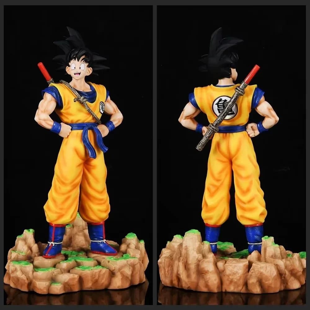 Dragon Ball Dream Sun Goku Somersault Cloud Super Saiyan Standing Collection Figures Statue Anime Peripheral Model Ornaments Toy