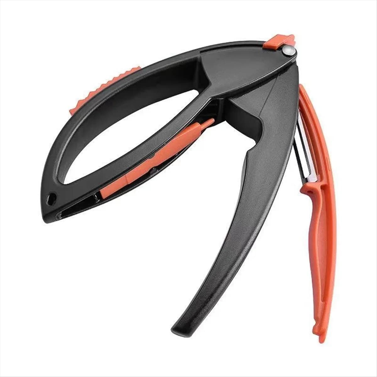 Garlic Press, Garlic Masher, Vegetable and Fruit Peeler, Meat Flosser, Manual Garlic