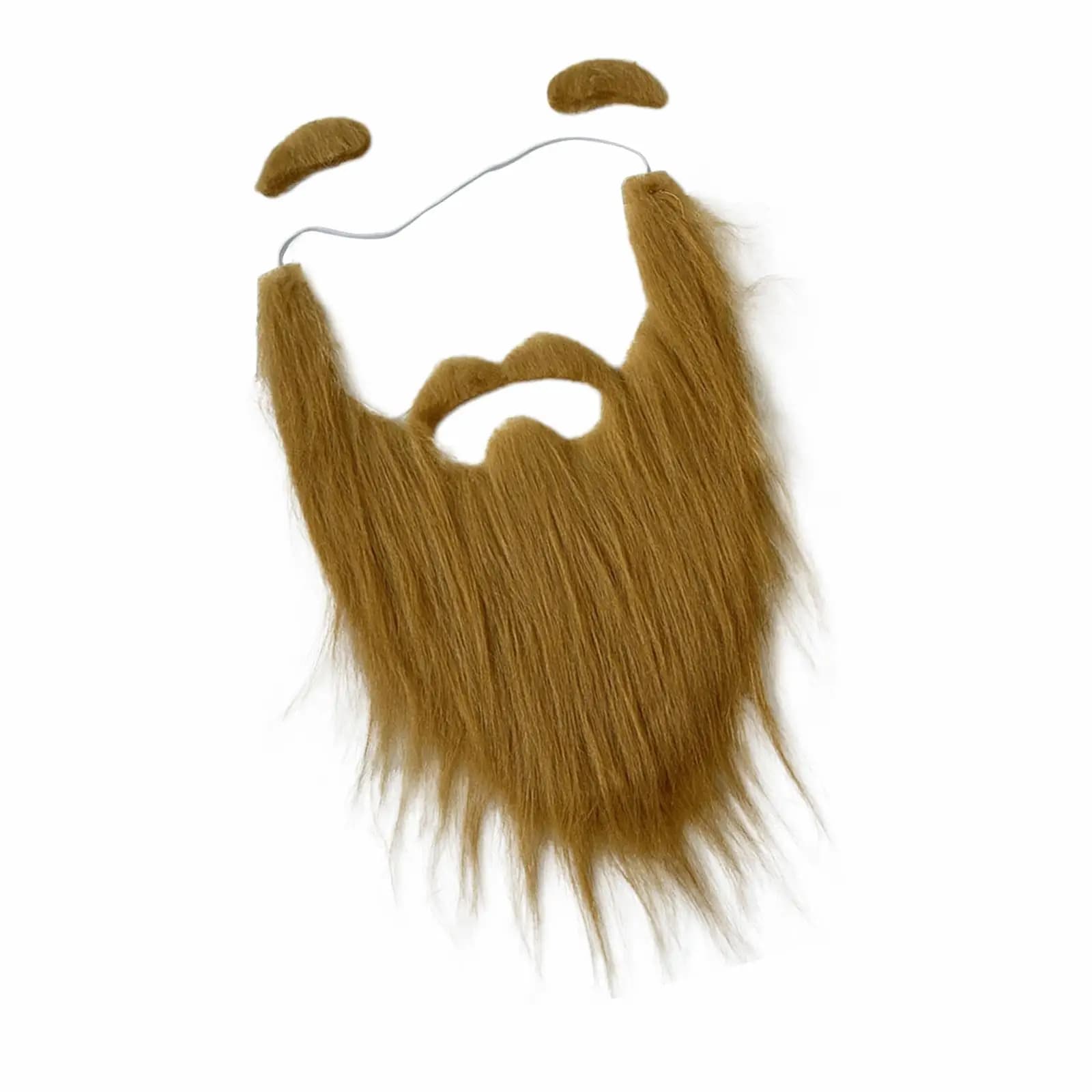 False Beard and Eyebrow Set Mustache Costume False Beards False Facial Hair for Easter