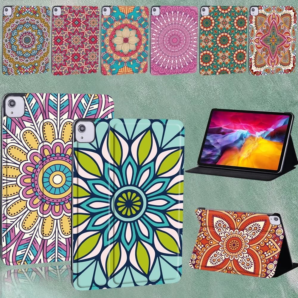 For Apple IPad Air 4 2020 10.9 Inch A2072 A2316 A2324 A2325 Anti-fall PU Leather Tablet Stand Folio Tablet Case