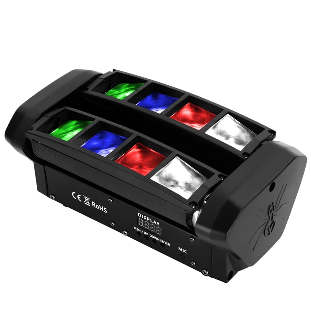 48W 8LEDs RGBW 4 in 1 Color LED Mini Stage Light