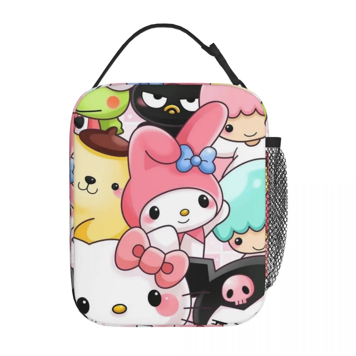 Hello Kitty Insulated Lunch Bag Cooler Lunch Container Portable Tote Lunch Box for Men Women School Outdoor