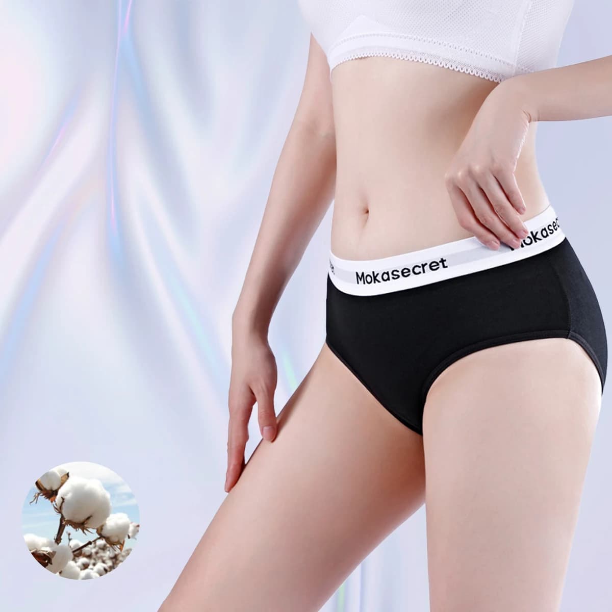 High Quality Brand Women Cotton Panties Underwear Sexy Sports Letter Briefs Mid Rise Comfortable Female Underpants Lady Lingerie