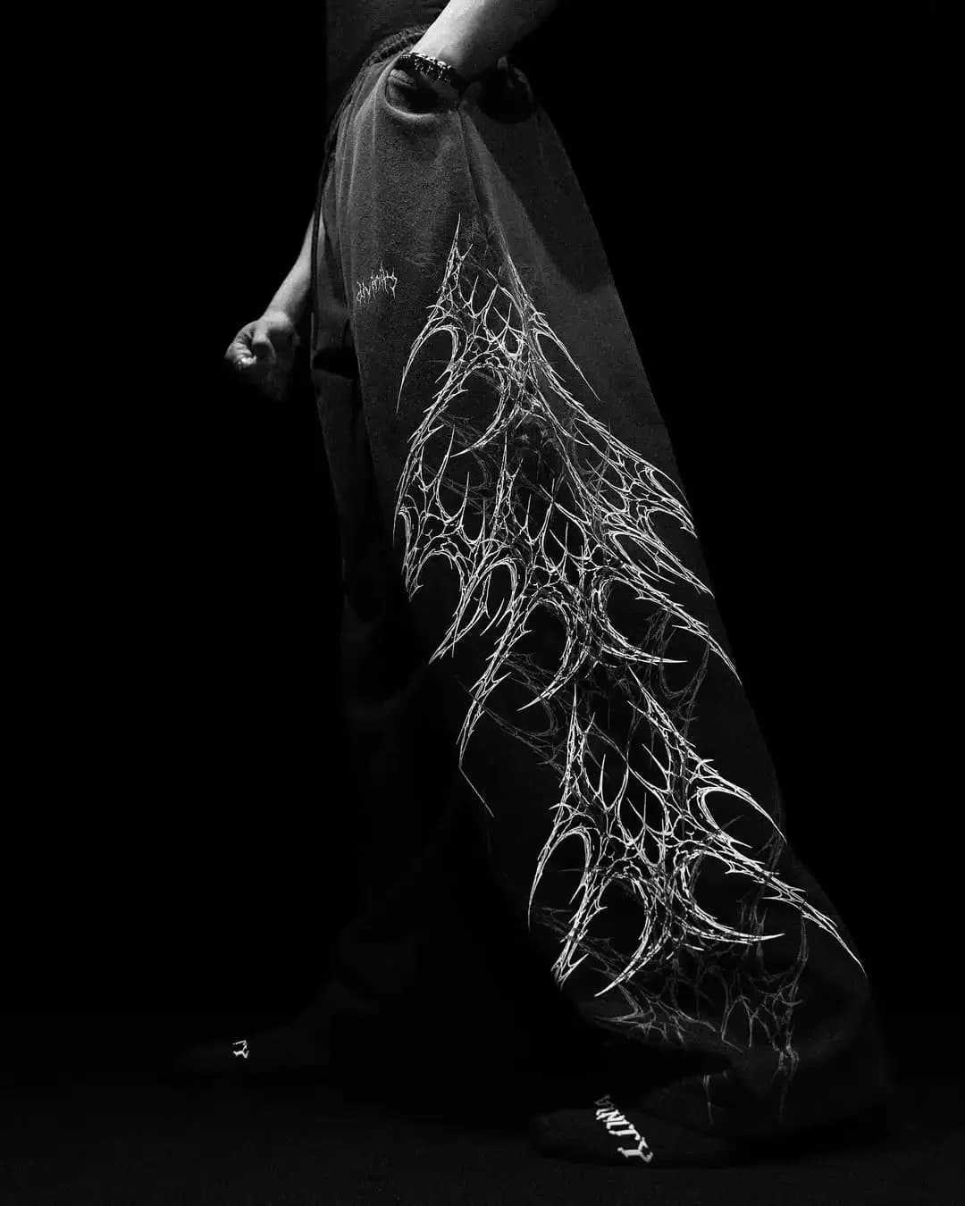 Affliction Darkness Motion Fitness Pants Men Women 2025 New Loose Fit Dragon Soul Dark Trendy Streetwear Casual Joggers Trousers