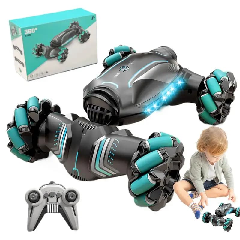 RC Car Toy 4WD Off-Road Car Transform Car For Kids 360 Degree Rotation Obstacle Avoidance Fun Outdoor Toys