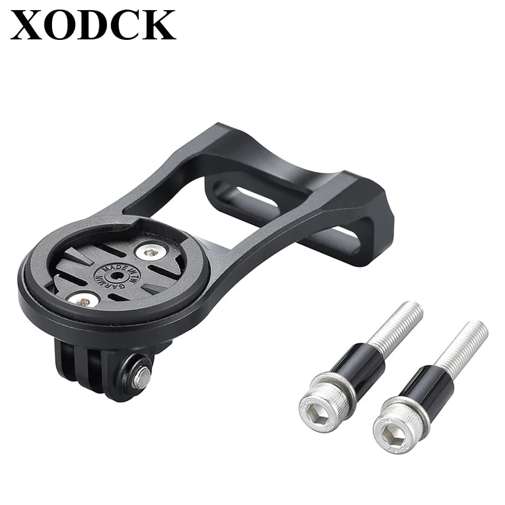 Out Front Bike Computer Combo Mount for Garmin Wahoo Bryton IGPSPORT Xoss Magene CYCPLUS Blackbird Gopro and Bike Light Adapter