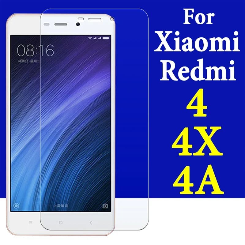 Protective glass on for xiaomi redmi 4x 4a 4 ksiomi x4 a4 a x mi tempered glas protector xiaomei xiomi xaomi redme rdmi redmi4