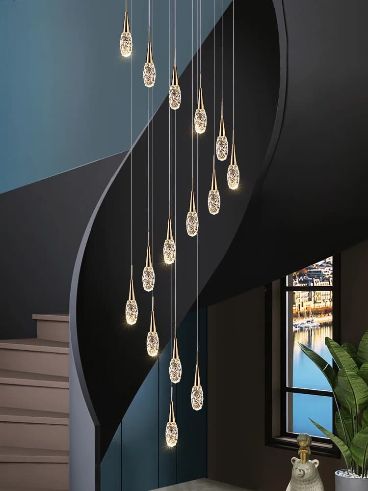 Minimalist Chandelier Indoor Lighting Living Room Pendant Hanging With Modern Bedroom Ceiling Lamp Nordic Staircase Chandelier