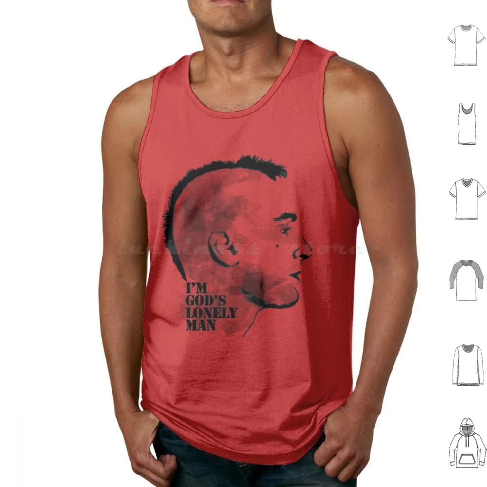 Travis Bickle Tank Tops Print Cotton Taxi Driver 70s Travis Bickle Classic Movies Taxi Lonely Man New York Nyc