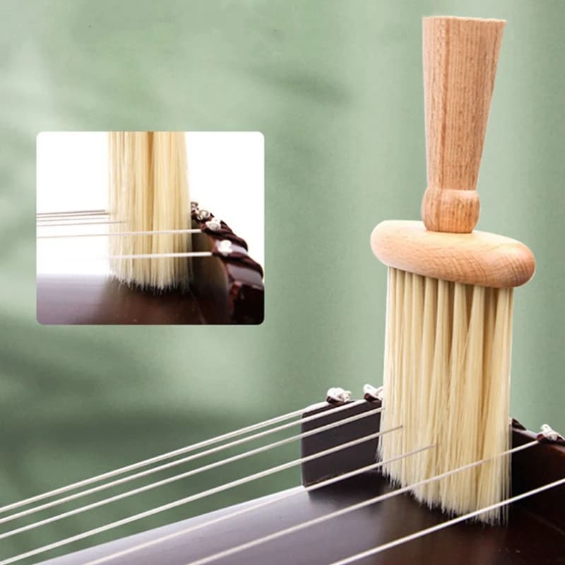 1 PCS Universal Violin Cleaning Brush As Shown Wooden For Guzheng Violin Accessories Dust Sweeping Tools