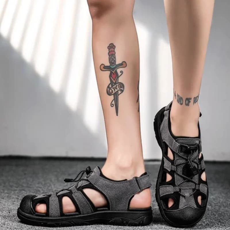 Man Sandals Casual Beach Soft Shoes for Men New Summer Low Price Design 2024 Open Toe Luxury H Cheap Liquidation Trend Arrival V