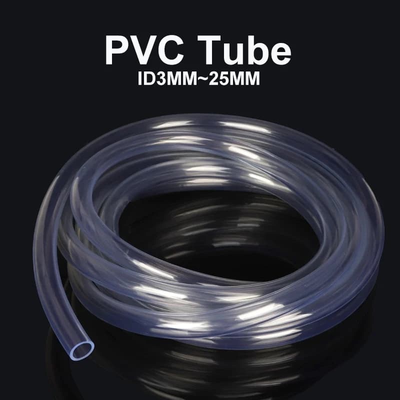 1/3/5M PVC Pipe Transparent Water Pipe Pipes Tube Hoses Aquarium Tubing Water Pump Hosing Garden Hose 3 4 5 6 7 8 9 10 12 14 mm