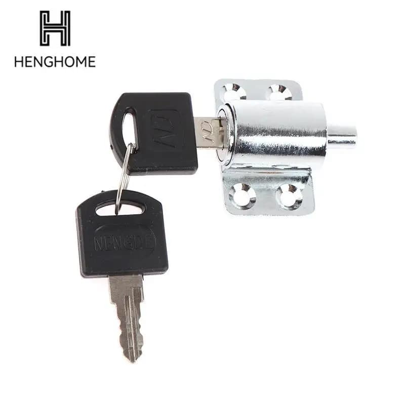 1 Set Window Security Lock Sliding Door Locks With 2 Keys Baby Child Safety Protection Antitheft Door Security Lock Catches Set
