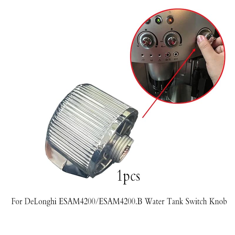 1pcs Coffee Machine Parts Knob For DeLonghi ESAM4200/ESAM4200B Replace Accessories Water Tank Steam Switch Knob