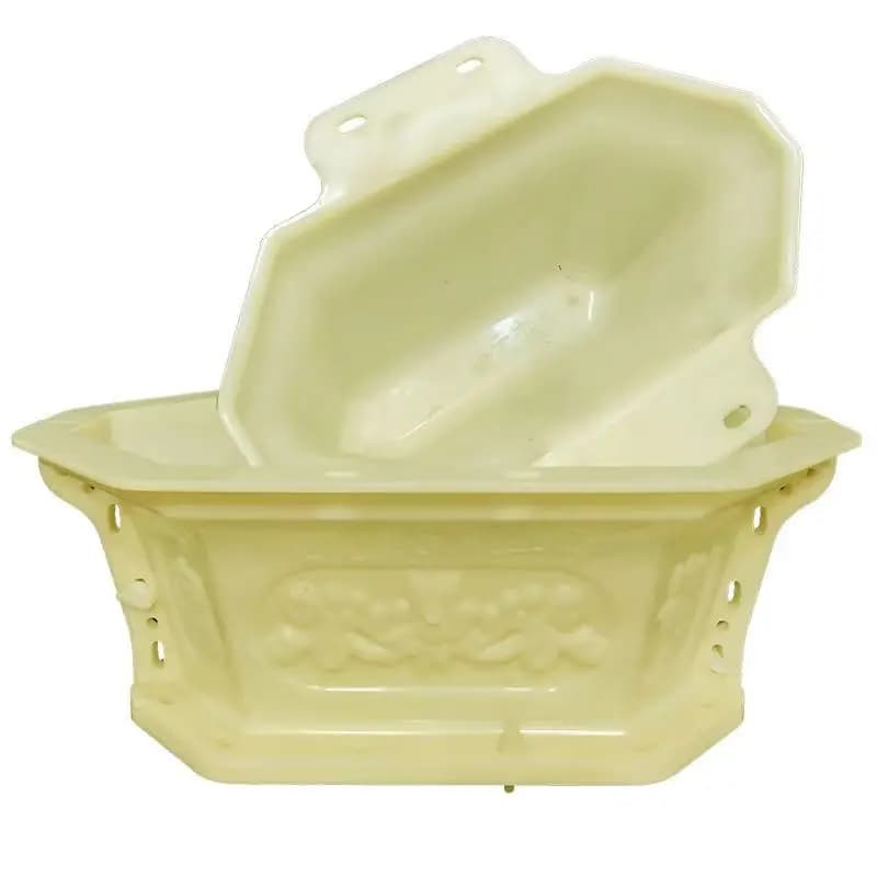 Rectangular Cement Flower Pot mold  Roman Column European-style bonsai model large Small abrasive making homemade
