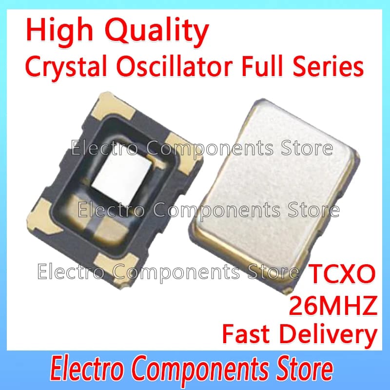 2Pcs TG-5006CG-12H X1G004211000300 2520 2025 4P TCXO 26MHZ 26M 26.000MHZ 1.8-3.3V Temperature Compensated Crystal Oscillator